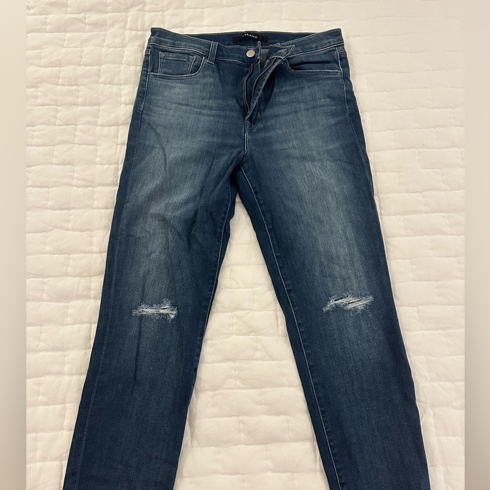 J Brand blue jeans